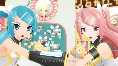 PS3「初音ミク Project DIVA F」 新曲「千本桜」＆「リンちゃんなう