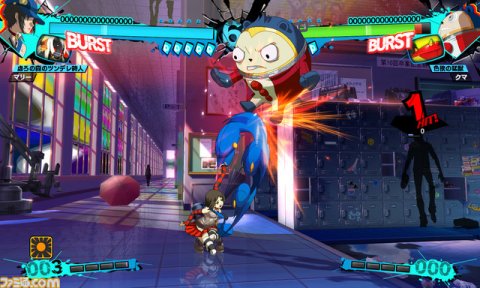 P4u2 ペルソナ4格ゲー マリーの戦闘シーンスクショを公開 カバンや帽子をぶつけて戦ってるぞｗｗ カグヤも格好いい 春が大好きっ