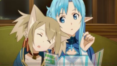 ソードアート オンラインii 18話の先行カット あらすじを公開 シリカの寝顔カワイイ アスナと姉妹のようだ 春が大好きっ