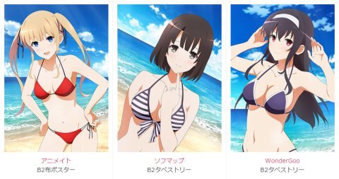 B2 布ポスター 英梨々 冴えない彼女の育てかた アニメイト 冴えない彼女の育てかた Fine』アニメイトオンリーショップ