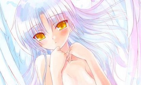 ゲーム版「Angel Beats!」 特典色紙のNa-Gaさん描き下ろし「天使ちゃん