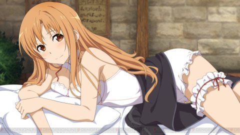 SAO ホロウリアリゼーション」アスナの添い寝シーン公開キター！前作よりセクシーになってるｗｗ 白いよアスナさん！: 春が大好きっ