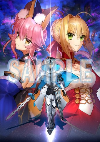 キャスター 玉藻の前 描き下ろしB3タペストリー Fate/EXTELLA